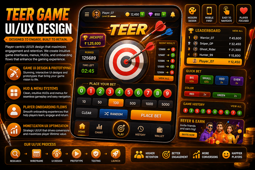 Game UI/UX Design